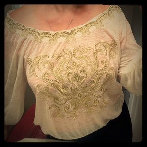 Inc Vintage Linen Shirt